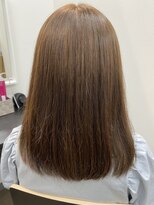 ビーズカラー ららパーク天童店&nbsp;【B'ｓ】艶×ナチュラルブラウン（セミロング）