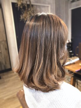 リノ 船橋(Lino) 【くびれヘア】グラデーションベージュ