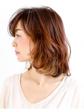 タヤ グランデュオ立川店(TAYA) ２０代３０代４０代大人かわいい小顔ひし形外ハネミディアム