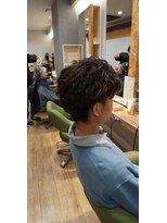 ブロッサム 東中野店 お手入れ重視のカーリーヘアー