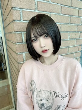 サロンドミルク 原宿(salon de MiLK) 【salon de MiLK原宿】スタイリッシュレイヤーボブ