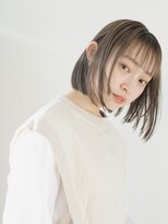 サーチ 三軒茶屋(SAATCHI)&nbsp;顔まわりにプツッとアクセントBOB ［三軒茶屋］