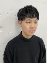 ウェルネス(Wellness)&nbsp;スキンフェードツイストスパイラルツーブロックマッシュ2