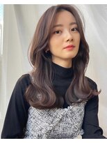 バイオレットジェム(Violet`jem)&nbsp;１０代２０代３０代４０代　大人可愛い韓国ヘア　顔回りレイヤー