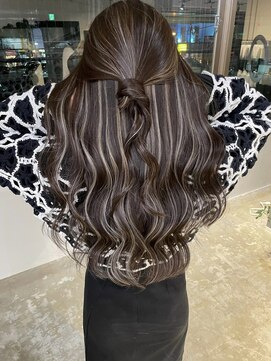 メリー オオサカ(Merly Osaka) コントラスト ハイライト_dark brown ash_