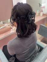 シーズン 大阪(SEASON) 【ヘアセット】ハーフアップ×コンサート