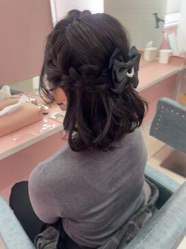 シーズン 大阪(SEASON) 【ヘアセット】ハーフアップ×コンサート