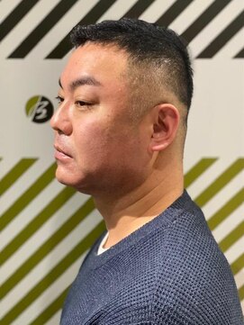 バーバーバー 四谷(BARBER-BAR) 大人カッコいい30代40代50代以上アップバンクショート