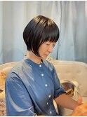 ショートボブスタイル　用賀