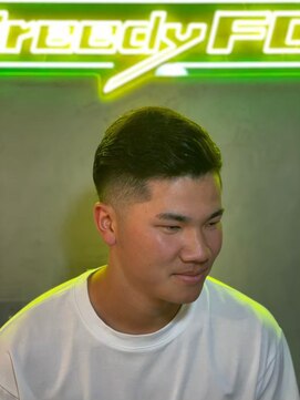 グリーディーフォックス 三軒茶屋(GreedyFOX) 波巻き/マッシュパーマ/ウルフ/ハイライト<理容室>三軒茶屋