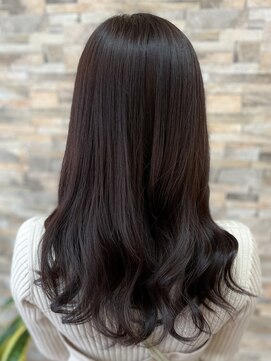 ウィズ 美容室 茂原店(Wiz) 髪質改善×ダークアッシュ×ゆるふわロング
