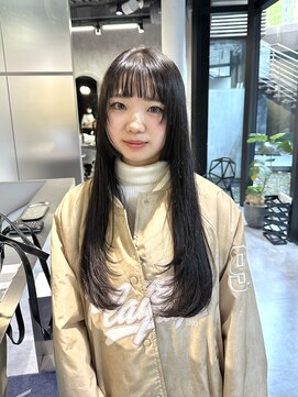 シティ(CITY) 姫カット レイヤーカット 表参道 韓国ヘア