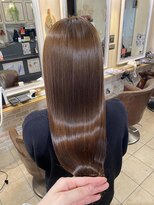 ネオリーブ チロル 横浜西口店(Neolive CiroL.)&nbsp;後ろ姿マイナス10歳☆超音波ケア髪質改善　艶髪　【横浜】