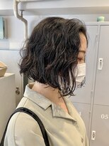 ベンジー 名駅店(benji)&nbsp;【benji】ボブパーマ×ハイライト◎ボブ