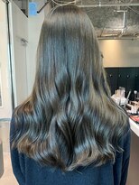 アイティーバイアルバム 下北沢店(IT by ALBUM)&nbsp;エモージュ美髪グレージュカラーレイヤーロング_ba487761