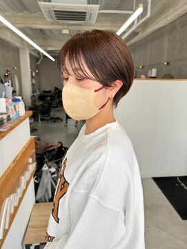 メルシー 福岡天神店(Merci) ベージュ☆マッシュショート