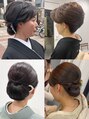 プティクローシェ バイ クオーレ(petite cloche by CUORE) 着物に合うヘアスタイル、お着付けお任せ下さい(^^)