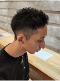 ボックスショートメンズ刈り上げベリーショート