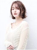 『mafola   二軒屋』大人キレイ★外ハネワンサイドミディ