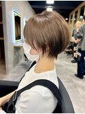 抜け感ショート