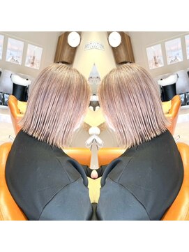 ニフティー(NIFTY) ☆ケアブリーチ×ベージュ☆