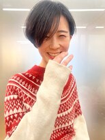 ラウンジ モリオ イケブクロ(Lounge MORIO Ikebukuro) 【morio】ショート　女子　黒髪　ツーブロック♪
