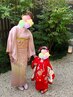 ★七五三3歳女の子＋お母様ヘアセット着付け★お得な価格で提供します！！