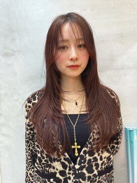 ロンドポレール 北千住(Lond polaire) ワイドバングイメチェン美髪外ハネボブ+レイヤーカット韓国