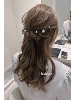 エレノア 国分寺(Eleanor)&nbsp;half up hairset