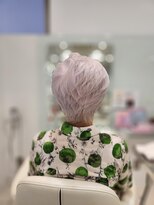 アクシス 三軒茶屋本店(AXIS)&nbsp;グレイヘア/大人ハンサムショート/白髪染め/50代/白髪ぼかし