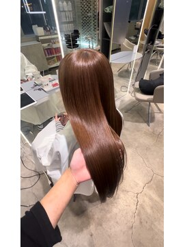 ジェム(GEM) 【hinana】透明感たっぷりココアブラウン