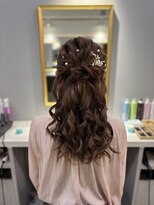 ヘアアレンジメント ボガスティーズ 川崎店(Hair arrangement Vogusty's)&nbsp;ハーフアップ