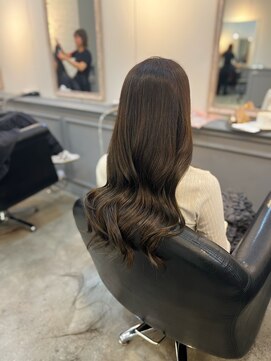 ラム(L'am) オリーブ系/くすみカラー/透明感カラー/ブリーチなし