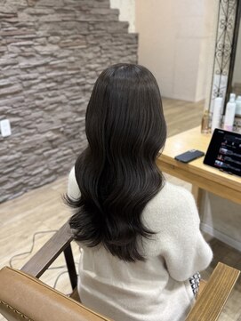 ヘア カンパニー トワ 千葉店(TOWA) 千葉/千葉駅/ダブルカラー/ダークアッシュ/黒髪/ヘッドスパ