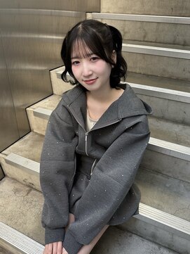 ロチカバイドールヘアー 心斎橋(Rotika by Doll hair) 三つ編みハーフツイン♪