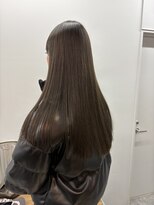 ヌープヘアーアイス(NUUP.hair ici)&nbsp;★ブリーチなしチョコレートカラーアッシュブラウンベージュ春