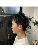 黒髪スパイキー/ルーズショート/アクティブショート