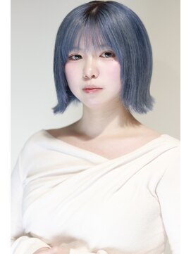 ステラ ヘア デザイン サロン(STELLA hair design salon) ルーツカラー×切りっぱなしボブ A