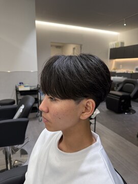 ビカムメンズヘアー 栄店(become men's hair) シースルーラウンドマッシュ/韓国ヘア