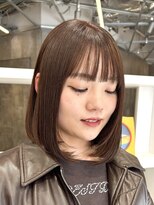 ピークアブー 原宿ハラカド(PEEK-A-BOO) ☆おさまりボブロブカットまとまりツヤカラー原宿30代40代