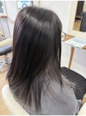 シルバー系インナーカラー