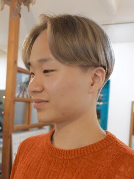 ディッセンバー 伊勢崎(December) メンズ/センターパート/似合わせカット／ニュアンスパーマ