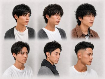 カットウェルズ ラブコオリヤマ 郡山店(Cut Well's Love Koriyama)の写真/扱いやすさと清潔感を大切に。カットもパーマも、自分に合ったスタイルをご提案◎