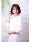 マッシュ丸みショート大人ボブクラシカルセンシュアルショート