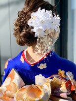 ダブル(W) 振袖ヘアセット