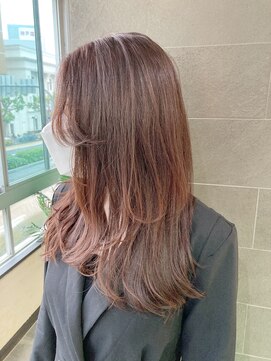 イロプラスソイ(iro + soi) ▲ピンクベージュ×韓国エギョモリ▲　by iro