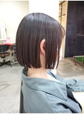 切りっぱなしボブ