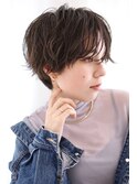 簡単スタイリング★無造作パーママッシュショート