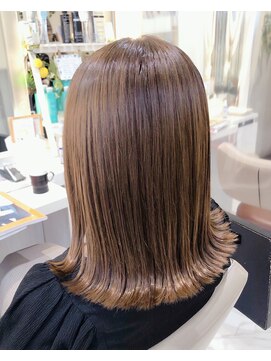 アッシュ 大宮店(Ash) 激かわ外ハネボブ×髪質改善トリートメント！