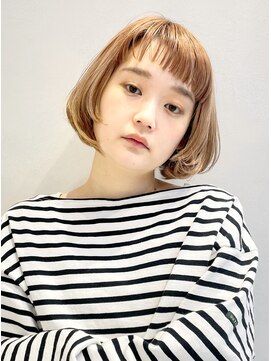 レトン 銀座(leton) テラコッタ/ミニウルフ/くすみブルー/オン眉[銀座/東銀座］